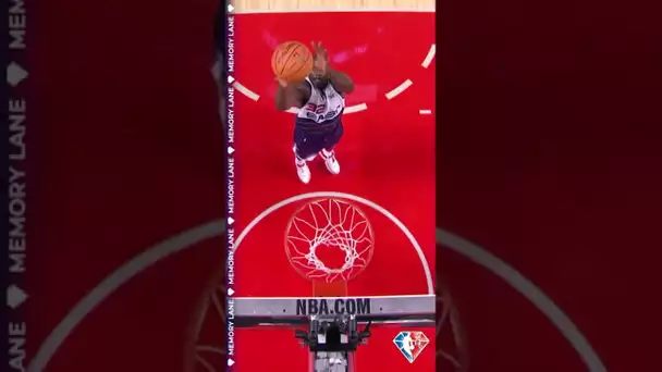 Shaq Dunk Off Free-Throw Attempt