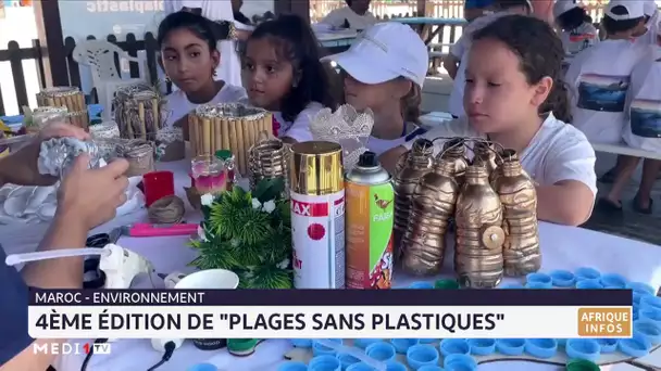 Maroc : 4ème édition de "Plages sans plastiques"