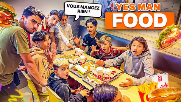 LES ABONNÉES DISENT OUI A TOUT VERSION BOUFFE ( Yes man Challenge incroyable 😂) Au quick