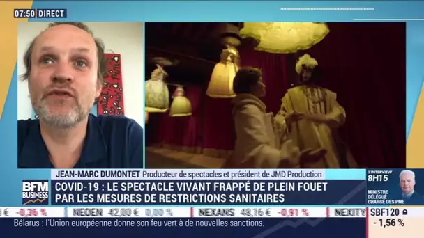 Jean-Marc Dumontet (JMD Production) : L'impact des mesures sanitaires sur le spectacle vivant