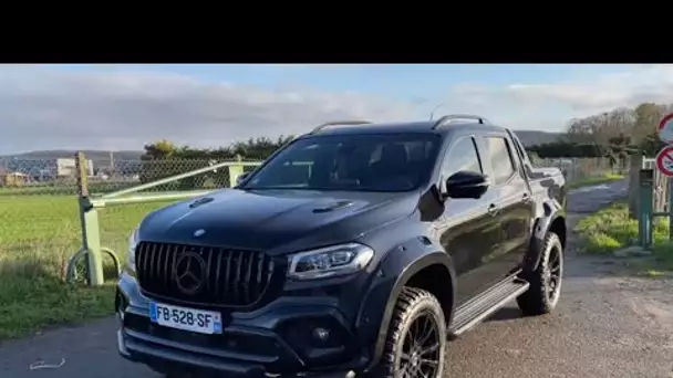 MERCEDES CLASSE X !  Ça grimpe aux arbres 🌲