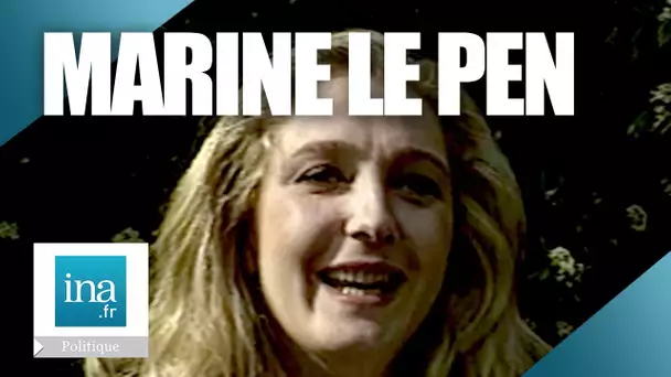 1993 :  Marine Le Pen, candidate de 24 ans aux législatives | Archive INA