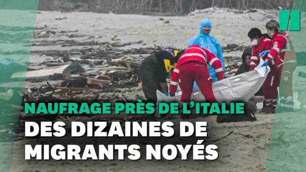 Près de l'Italie, des dizaines de migrants meurent après un naufrage