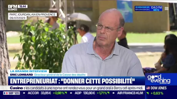 Éric Lombard (Caisse des Dépôts) : Écologie, "On a de nombreux moyens d'actions"