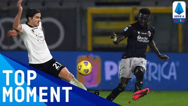 Musa Barrow LOBS KEEPER from 40 yards! | Spezia 2-2 Bologna | Top Moment | Serie A TIM