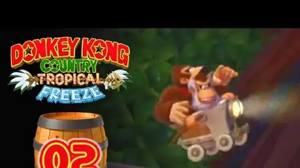 Donkey Kong Country : Tropical Freeze #02 - Un tour en chariot !