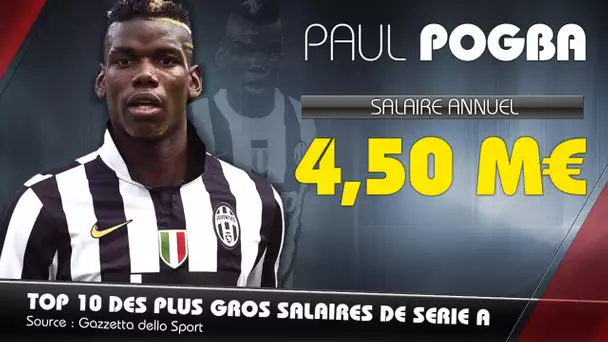 Higuain, Pogba, Torres... Top 10 des plus gros salaires de Serie A !