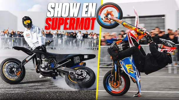 NOTRE PLUS GROS SHOW SUPERMOT ! (Salon du 2 Roues de Lyon 2023)