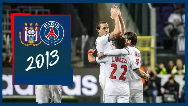 #PSGretro : RSC Anderlecht 🆚Paris Saint-Germain (0-5) 2013
