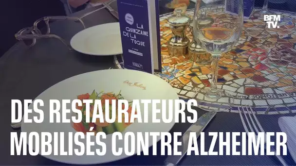 "Quinzaine de la Toque": des restaurateurs mobilisés contre la maladie d'Alzheimer