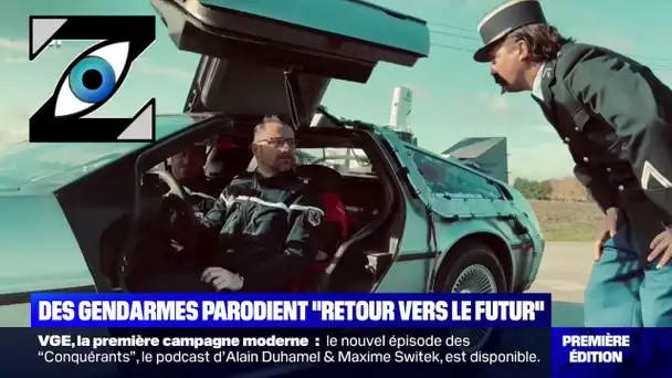 [Zap Télé] Des gendarmes parodient "Retour vers le futur"' ! (17/11/21)