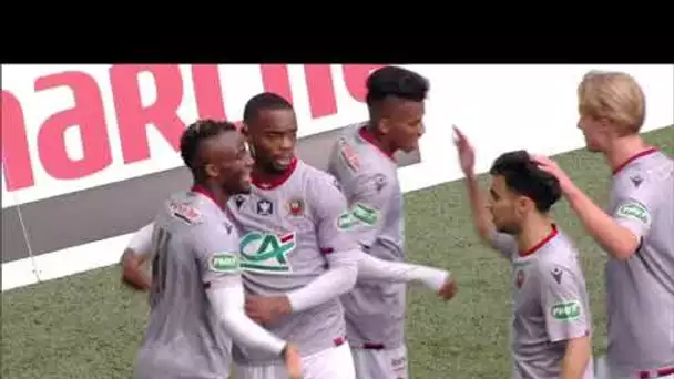 OGC Nice-Red Star / 16e de finale de coupe de France. But de Ganago