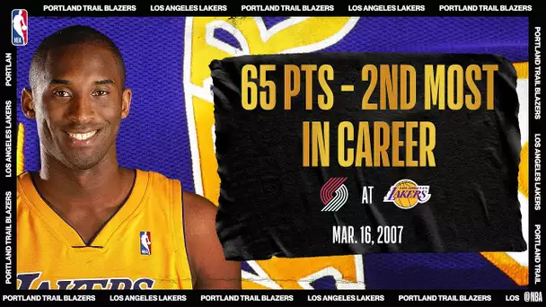Kobe Bryant Scores 65 in OT Thriller | Trail Blazers @ Lakers | March 16, 2007 | #NBATogetherLive