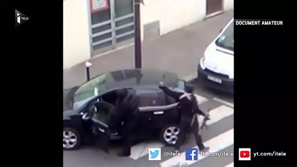 Une vidéo montre les frères Kouachi après l'attentat contre Charlie Hebdo