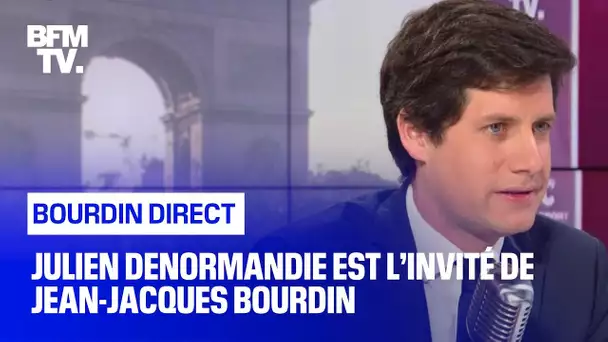 Julien Denormandie face à Jean-Jacques Bourdin en direct