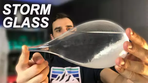 CET OBJET PRÉDIT LA MÉTÉO ? (storm glass)