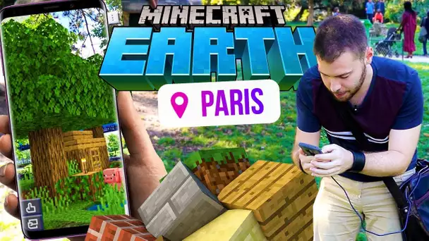 MINECRAFT EARTH, à PARIS ! - Pokémon GO a un vrai concurrent !
