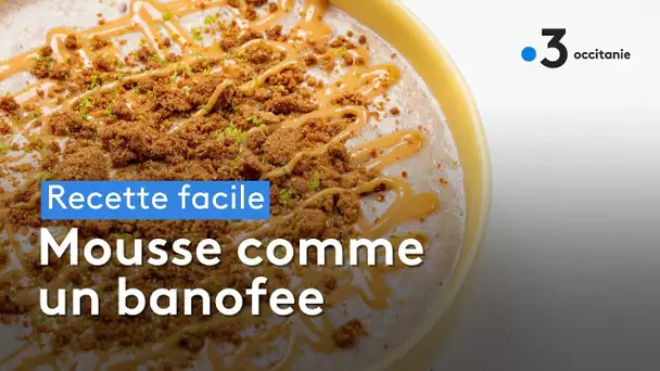 Recette facile - Mousse comme un banofee