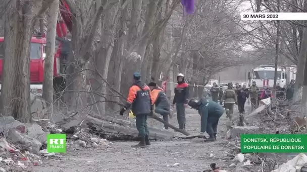Un obus ukrainien fait un mort et quatre blessés à Donetsk
