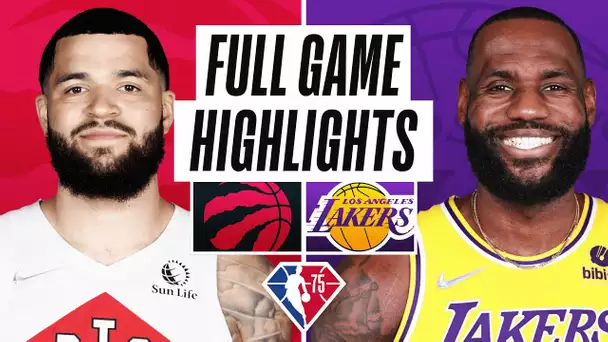 RAPTORS at LAKERS | FULL GAME HIGHLIGHTS | March 14, 2022 (