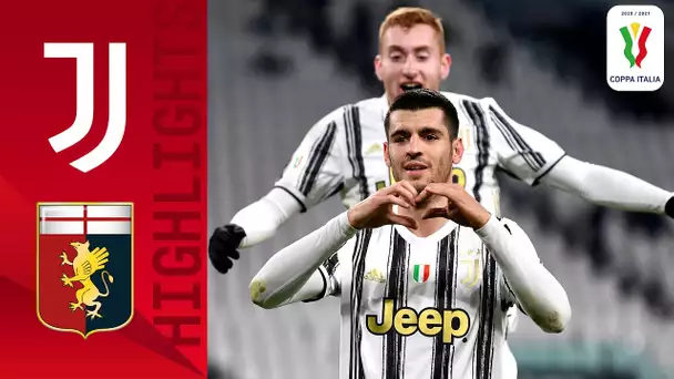 Juventus 3-2 Genoa | Debutant Rafia puts Juve into the last eight | Coppa Italia 2020/21