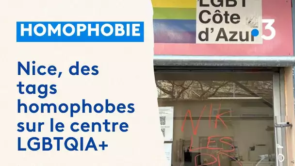 Nice, des tags homophobes sur le centre LGBTQIA+