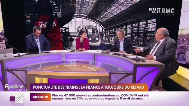La France se classe 11e sur... 16 au classement de la ponctualité des trains