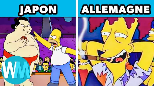 TOP 10 des fois où les SIMPSON ont été INTERDITS dans différents pays !