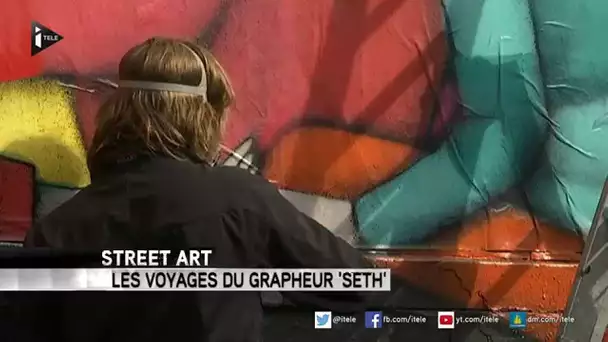 Street art : les voyages du grapheur 'Seth'