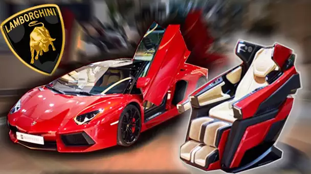 Le 1er Fauteuil Massant Lamborghini à 30 000€ !