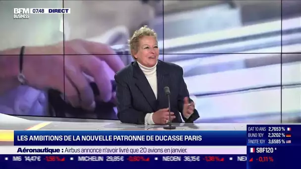Véronique Lartigue (Ducasse Paris) : Les ambitions de la nouvelle patronne de Ducasse Paris
