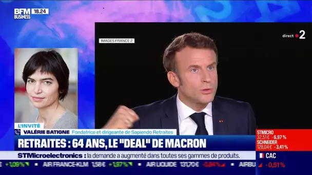 Retraites: 64 ans, le “deal” de Macron