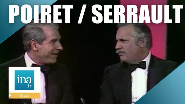Jean Poiret et Michel Serrault chantent chez Michel Drucker | Archive INA