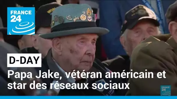 D-Day : Papa Jake, vétéran américain de 100 ans et star des réseaux sociaux • FRANCE 24