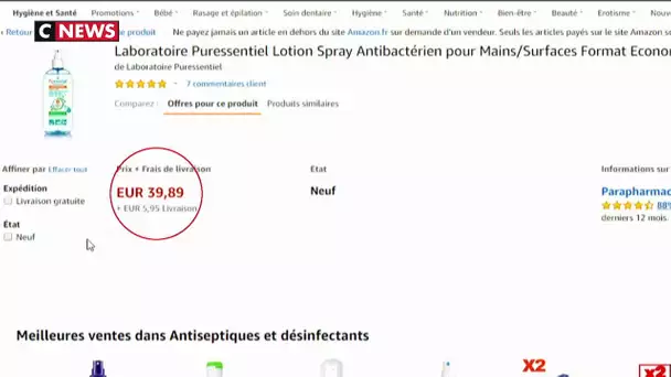 Coronavirus : les prix des gels hydroalcooliques seront encadrés par décret