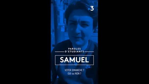 Élection présidentielle 2022 : pourquoi Samuel étudiant à Clermont-Ferrand ira voter dimanche