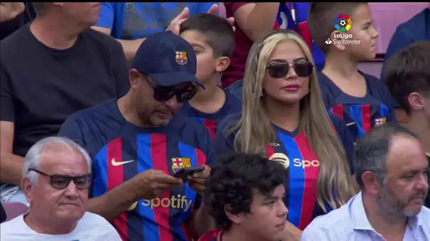 Calentamiento FC Barcelona vs Elche CF