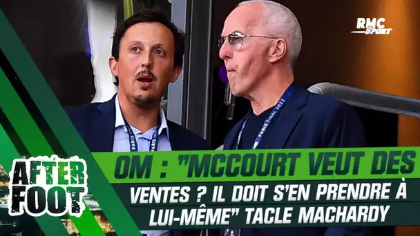 OM : "McCourt réclame des ventes ? Il doit s'en prendre à lui-même" tacle MacHardy