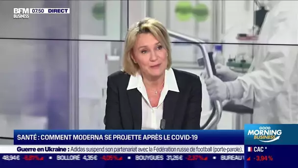 Sandra Fournier (Moderna) : Comment le groupe Moderna se projette-t-il après le Covid-19 ?