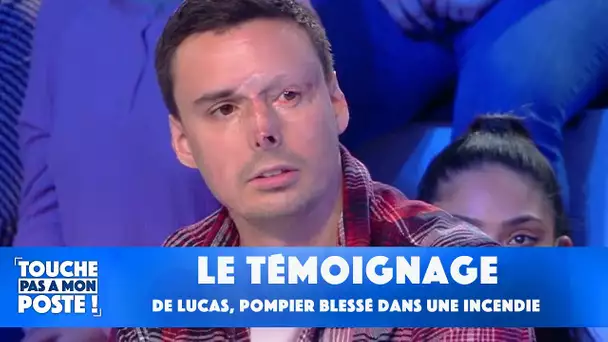 Le témoignage de Lucas, pompier blessé dans l'incendie mis en cause par un candidat de Koh-Lanta