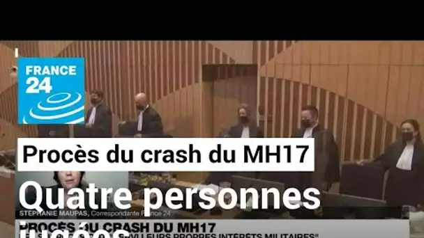 Procès du crash MH17 : les suspects ont "servi leurs propres intérêts militaires" • FRANCE 24