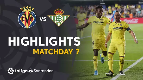Highlights Villarreal CF vs Real Betis (5-1)