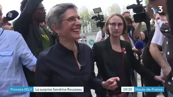 Sandrine Rousseau au 2ème tour de la primaire des Ecologistes