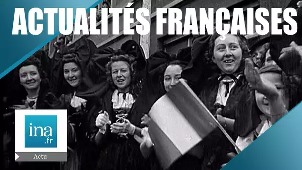 Les Actualités Françaises du 29 Novembre 1961 :  De Gaulle en Alsace | Archive INA
