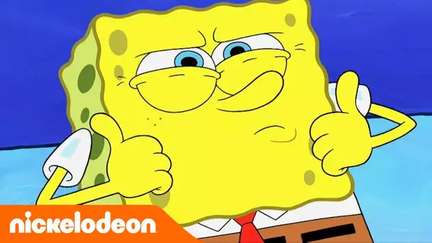 Bob l&#039;éponge | Je déclare un combat de pouce! | Nickelodeon France