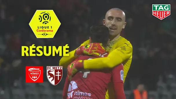 Nîmes Olympique - FC Metz ( 1-1 ) - Résumé - (NIMES - FCM) / 2019-20