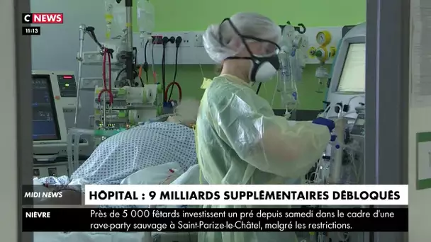 Hôpital : 9 milliards supplémentaires débloqués