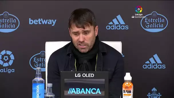 Rueda de prensa RC Celta vs Granada CF