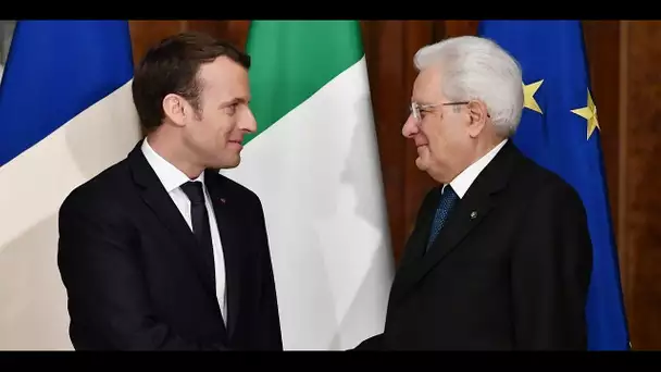 À l'ombre de Léonard de Vinci, Emmanuel Macron veut "retrouver le fil d'une amitié" avec l'Italie