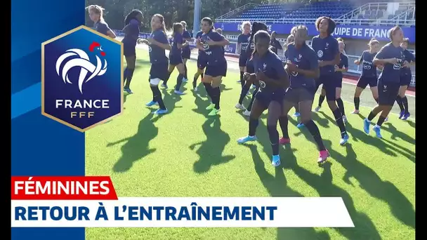 Le retour des Bleues à l'entraînement avec Viviane Asseyi I FFF 2019